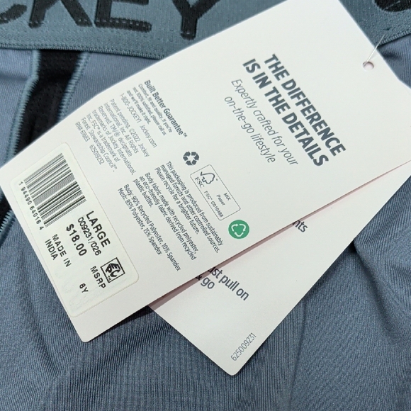 Chafe Proof Pouch Microfiber Long Leg Boxer Brief - Size L ( 36"-38" ) - Picture 3 of 4